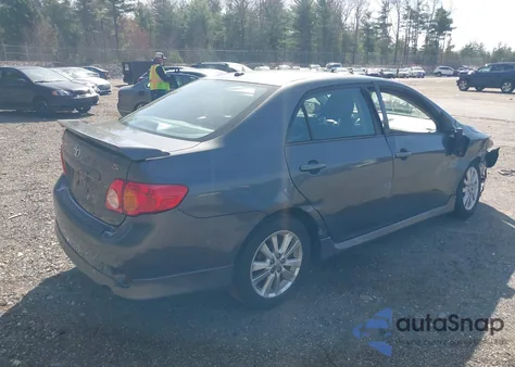 2010 Toyota Corolla S из США, поврежденный, VIN 2T1BU4EE0AC489631